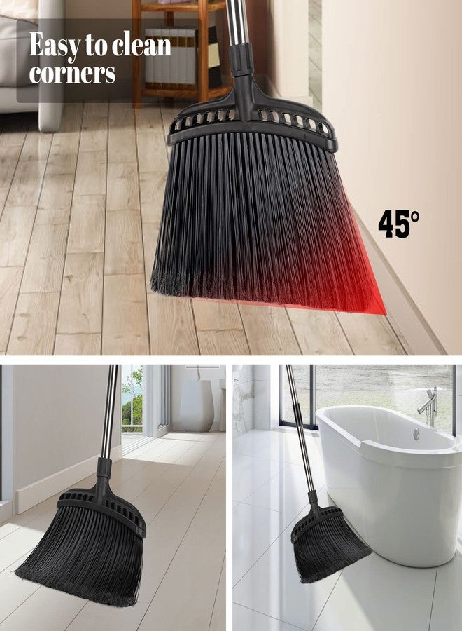 Masthome Outdoor Broom,Masthome Heavy Duty Broom,56" Brooms for Sweeping Outdoor,Angle Commercial Brooms with Hard Bristles, for Kitchen Home Office Garage Courtyard Lobby Lawn Concrete - Image 5